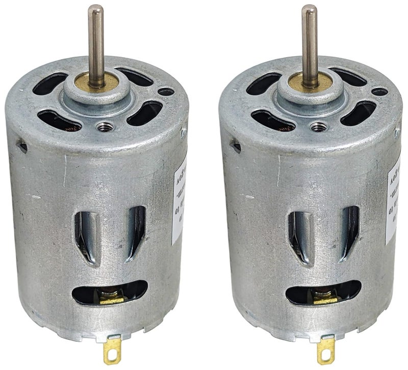 EX ELECTRONIX EXPRESS 2 Pack 9V Heavy Duty DC Motor 12,500 RPM Max (1.08" Diameter x 1.48" Length) - - Image 1